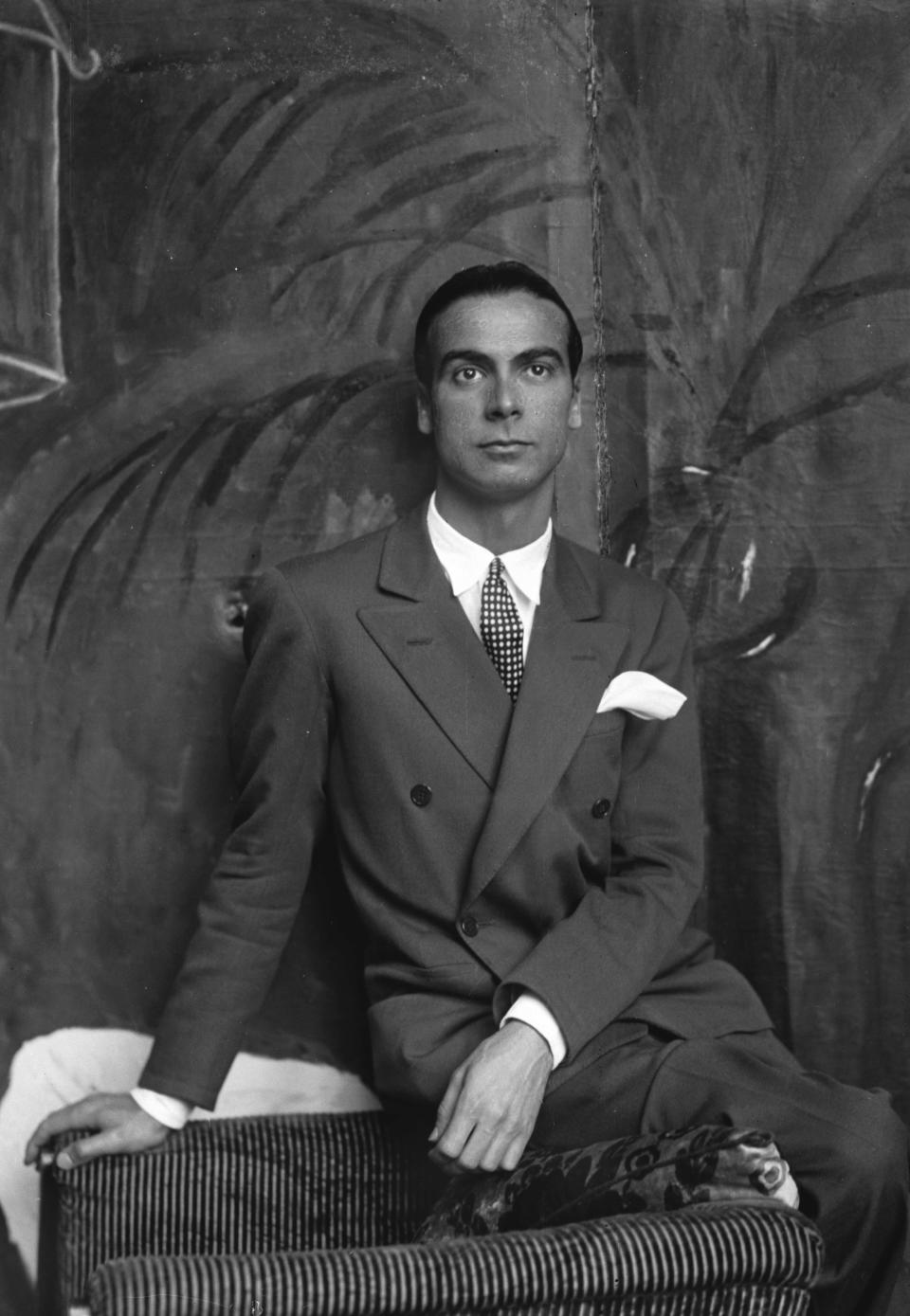 Cristobal Balenciaga, designer, portrait