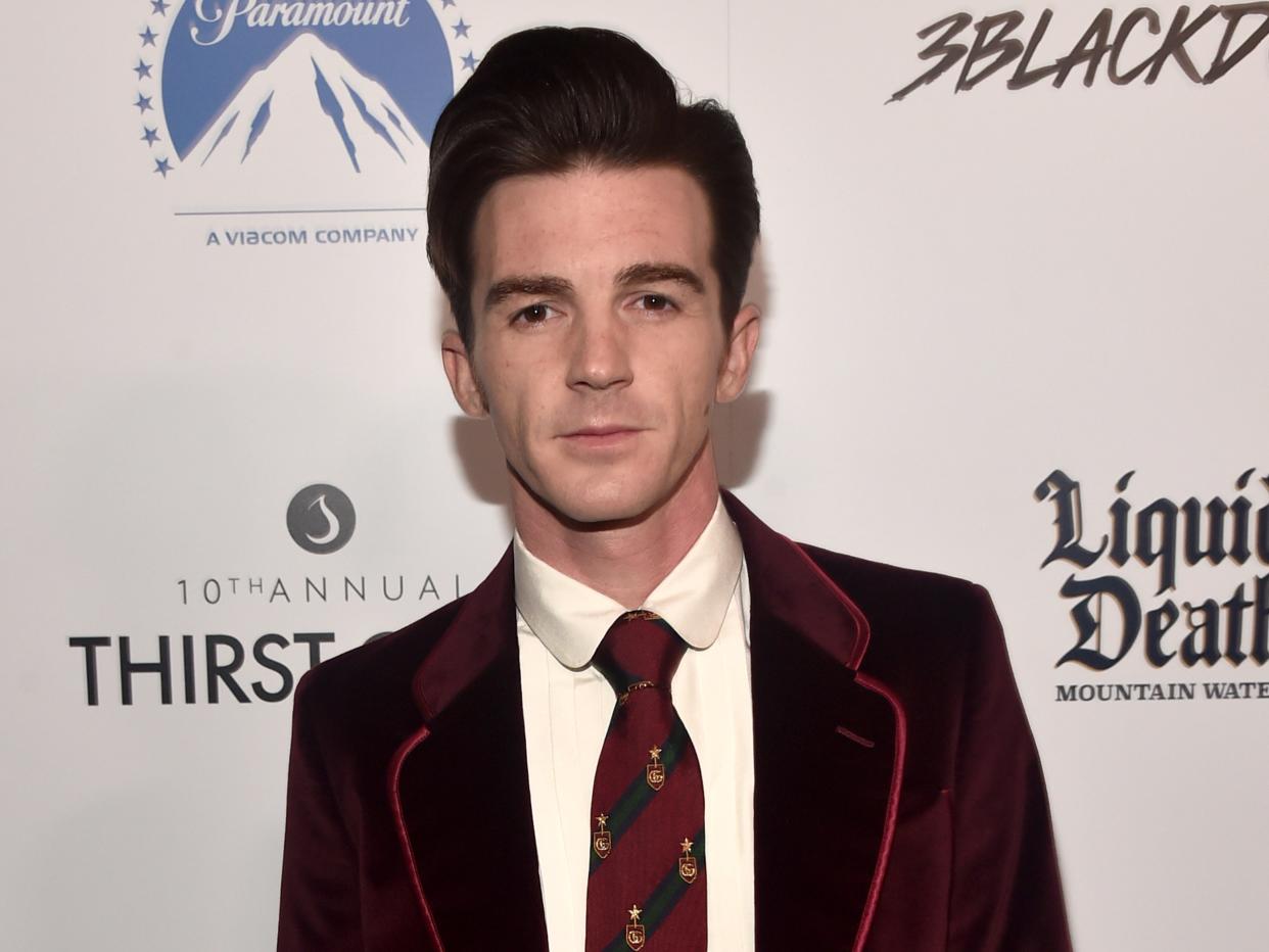 <p>Drake Bell at an event on 28 September 2019 in Beverly Hills, California</p> (Alberto E Rodriguez/Getty Images for Thirst Project)