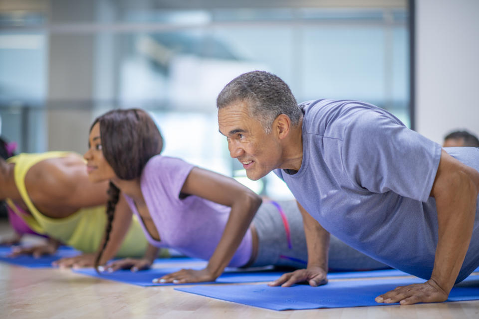 yoga class