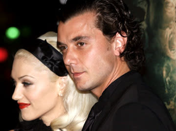 Gwen Stefani and Gavin Rossdale at the Hollywood premiere of Warner Bros. Pictures' Constantine