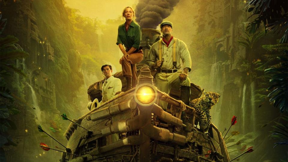 Emily Blunt and Dwayne Johnson in Jungle Cruise | Disney