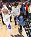 <p>Forget watching the post-game interview. When you're Blue Ivy Carter, and your parents are Jay-Z and Beyoncé, you get a chance to ask the team's star player questions all on your own after the final buzzer goes off. </p>