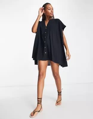 Iisla & Bird Oversized Beach Box Shirt