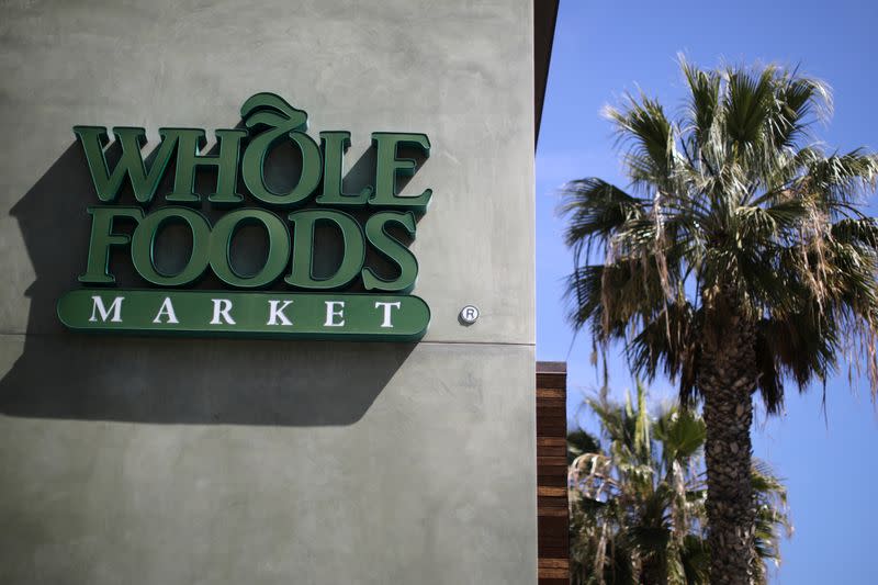 FILE PHOTO: A Whole Foods Market store is seen in Santa Monica