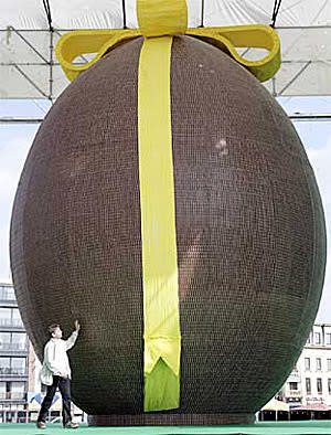 The world's biggest Easter egg