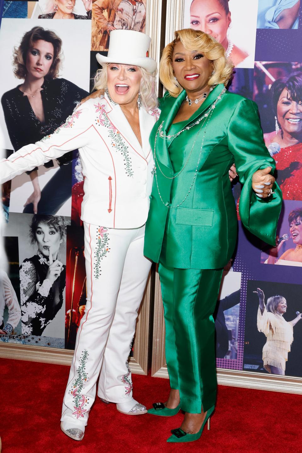 Tanya Tucker and Patti LaBelle attend CMT Smashing Glass: A Celebration of the Groundbreaking Women of Music at The Fisher Center for the Performing Arts on October 26, 2023 in Nashville, Tennessee. (Photo by Jason Kempin/Getty Images for CMT)