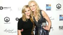 Witherspoon presented her 'Big Little Lies' co-star with the Actress Tribute Award at the 2017 Gotham Independent Film Awards.