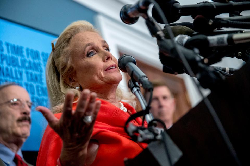 Rep. Debbie Dingell, D-MI, took over for her late husband, John Dingell, starting in 2015. She serves as a representative for Michigan's 12th district. 