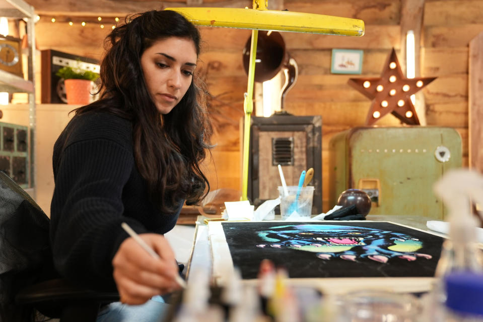 Angelina Bakalarou on The Repair Shop