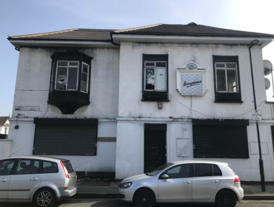 The abandoned Simpson’s Wine Bar (Independent)