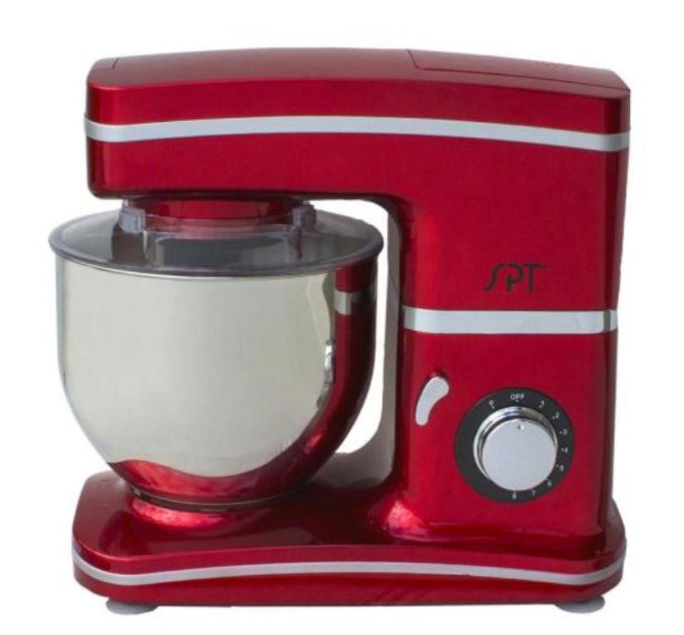 This glossy stand mixer has eight different speeds, a big bowl for all your bakes and a transparent shield guard. Plus, it has a safety lock. <a href="https://fave.co/2JssLme" target="_blank" rel="noopener noreferrer">Find it for $125 at Home Depot</a>.