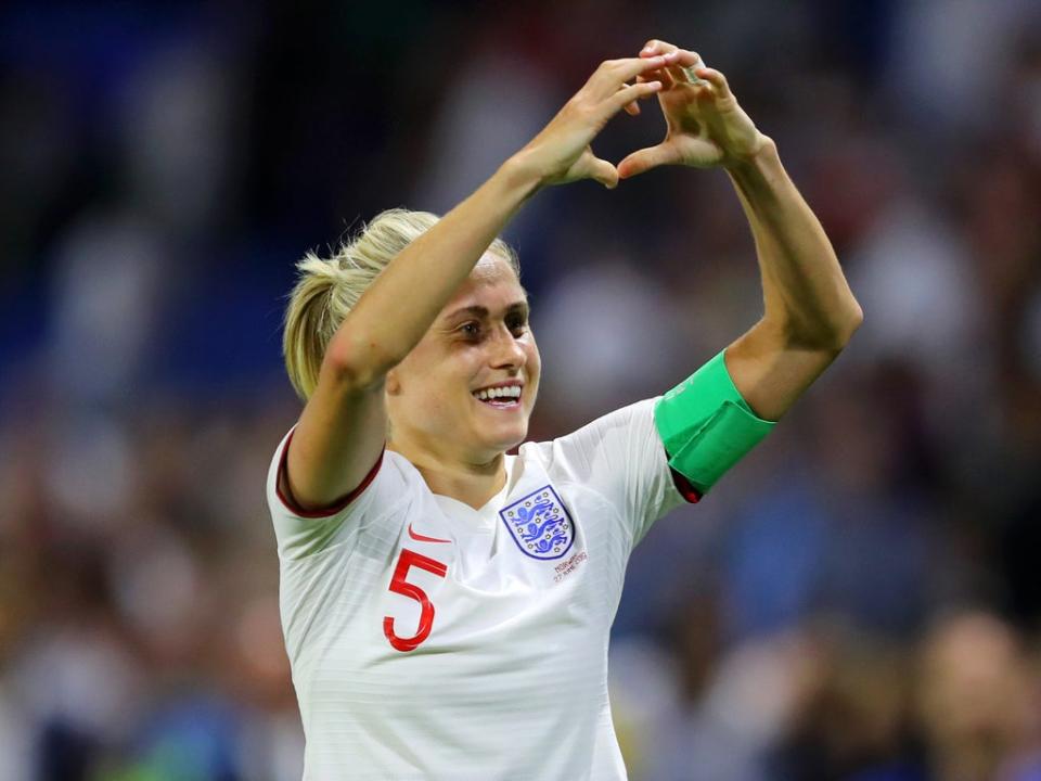 Former captain Steph Houghton returns to the Lionesses squad (Getty Images)