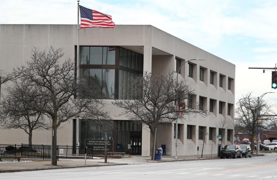 The Rochester Central School District building . 