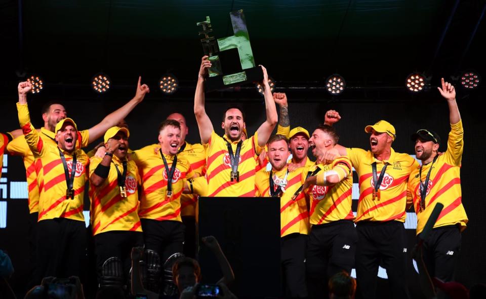 Trent Rockets are the defending champions of the men’s Hundred  (Getty Images)