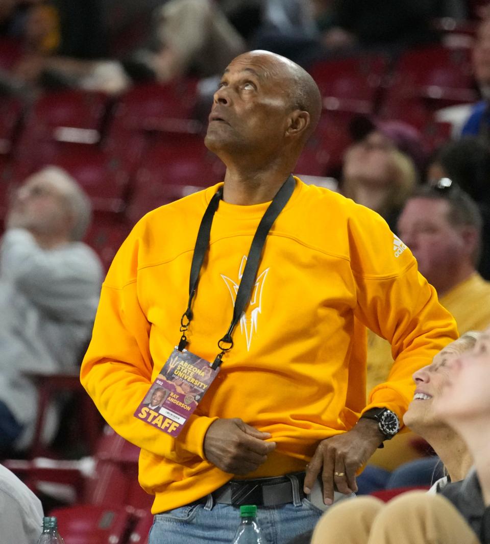 Arizona State Athletic Director Ray Anderson called the media rights deal situation for the Pac-12 Conference "challenging" and "frustrating."