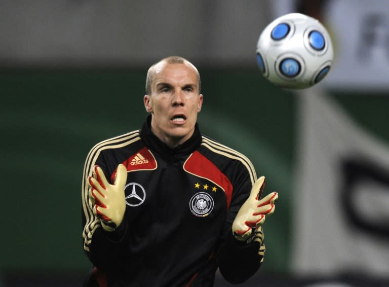 Mental health is seen as one of the last taboos in the macho world of professional football, despite occasional high-profile incidents such as the suicide of German goalkeeper Robert Enke (pictured) in November 2009