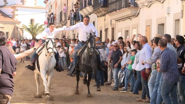 Fiestas de inter&#xe9;s tur&#xed;stico regional en Arroyo de la Luz. (Photo: EUROPA PRESSEuropa Press)