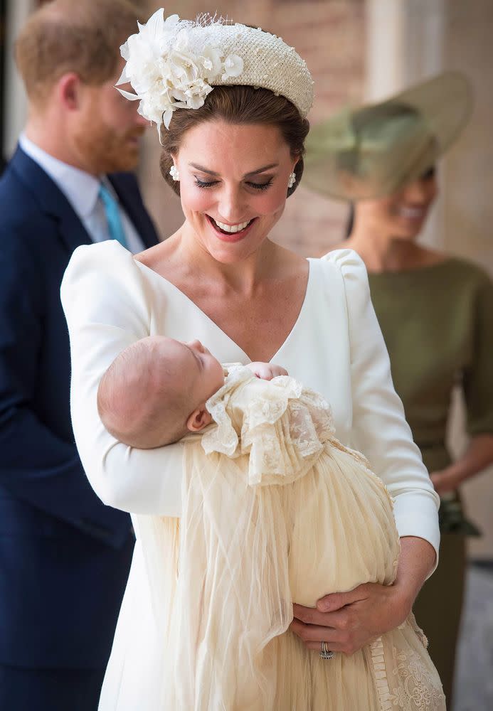 Kate Middleton and Prince Louis | Dominic Lipinski/AP/REX/Shutterstock