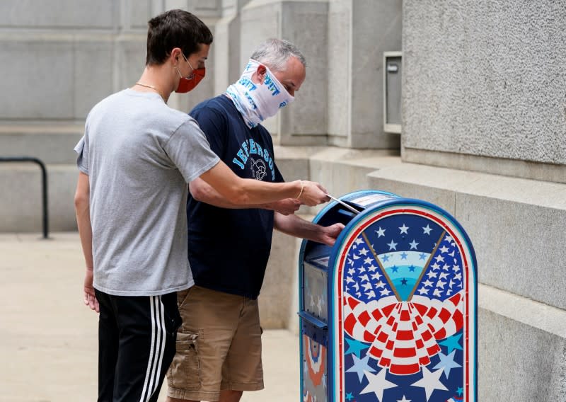 Primary election voting in Pennsylvania