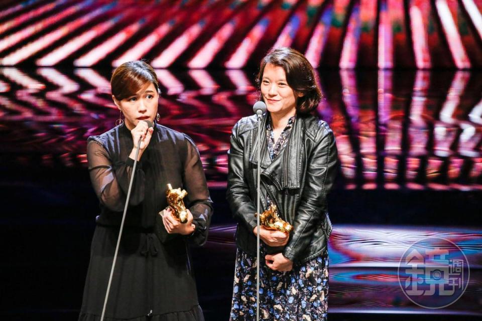 最佳紀錄片獲獎導演傅榆致詞發表台獨宣言，氣氛詭譎。