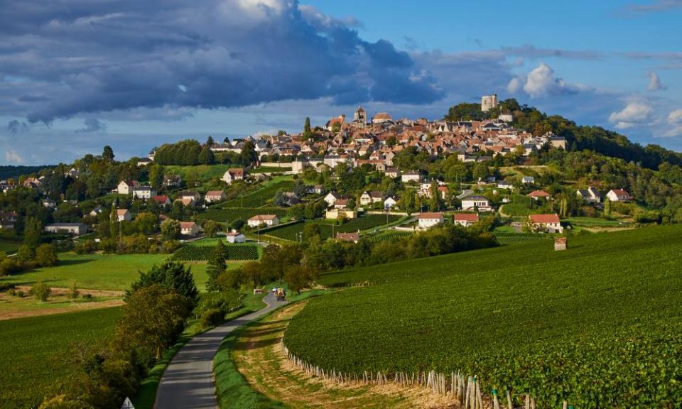 The Sancerrois landscape.