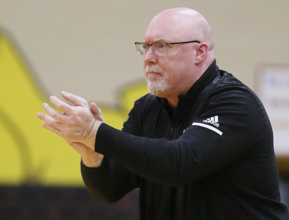 Kevin Byrne has left the Walsh Jesuit boys basketball team as its head coach to lead the Gilmour Academy girls program.