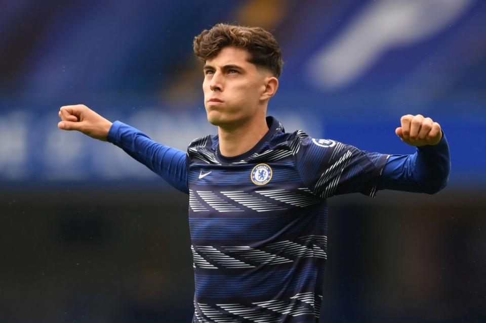 Kai Havertz del Chelsea (POOL/AFP via Getty Images)