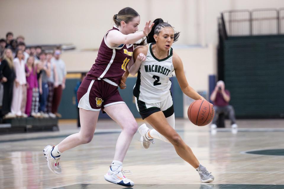 Wachusett's Mary Gibbons is averaging 19.5 points per game to lead the Mountaineers into the Division 1 state final.