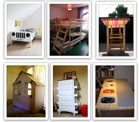 8 Repurposed IKEA's items for your kid's room