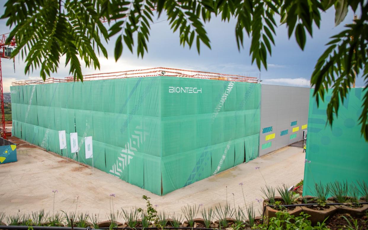 BioNTech's portable vaccine plant in Kigali is set to be completed next year