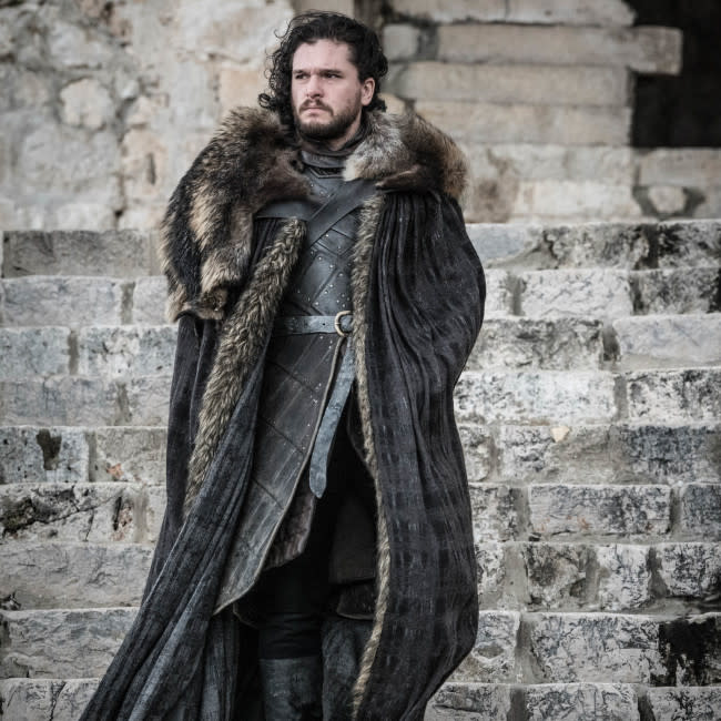 Kit Harington como Jon Nieve en 'Juego de tronos' credit:Bang Showbiz