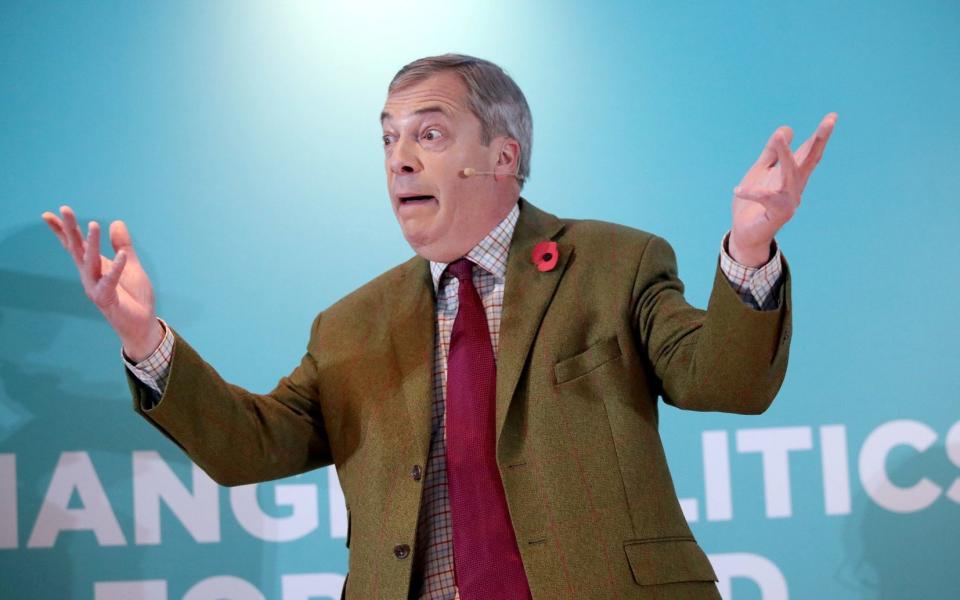 A party akin to Ukip or the Brexit Party could do the most damage to the Conservatives' electoral prospects going forward, a new report suggests - Danny Lawson/PA Wire