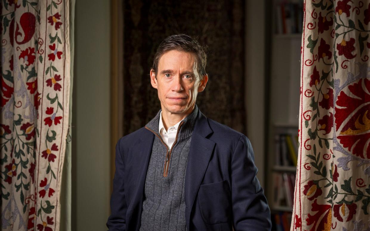 Rory Stewart poses for a portrait shot