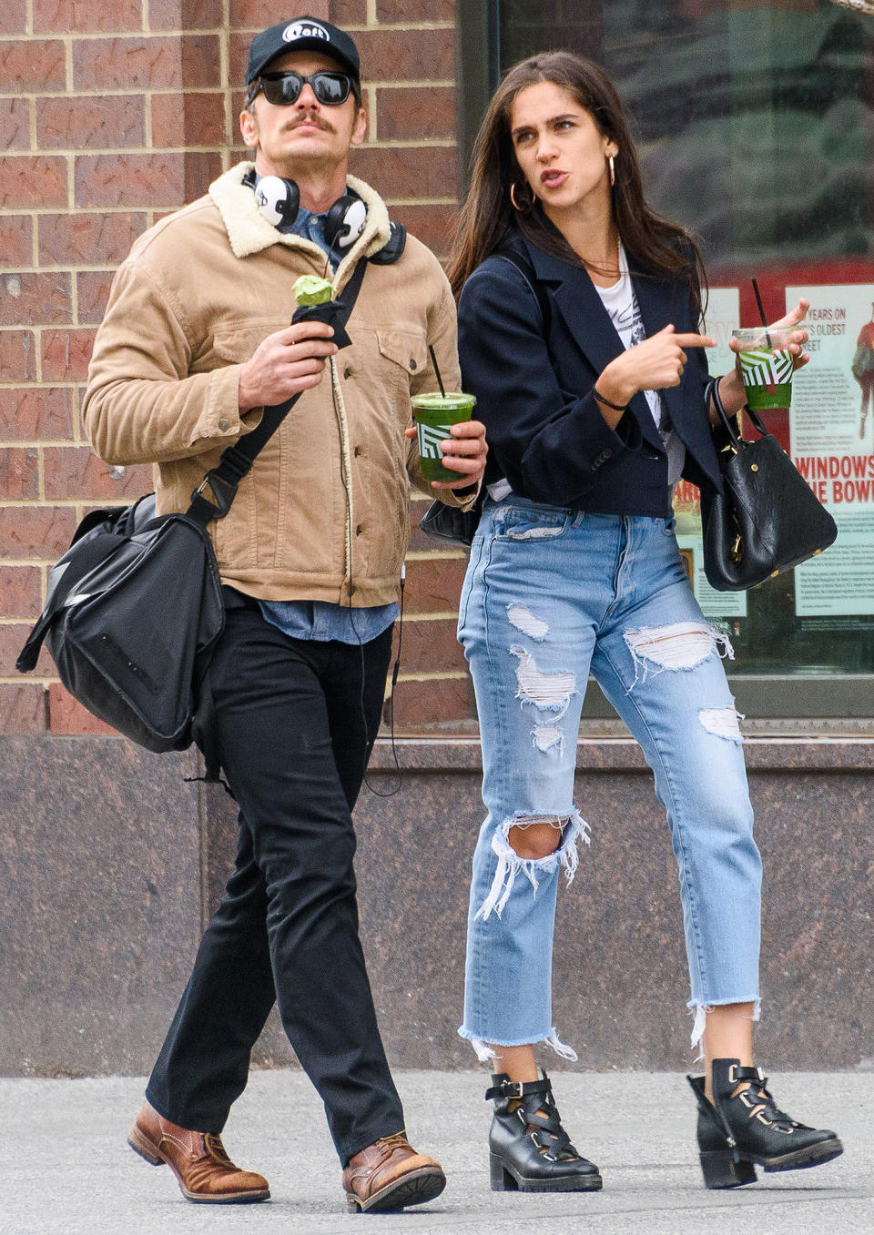 James Franco Steps Out with Girlfriend Isabel Pakzad