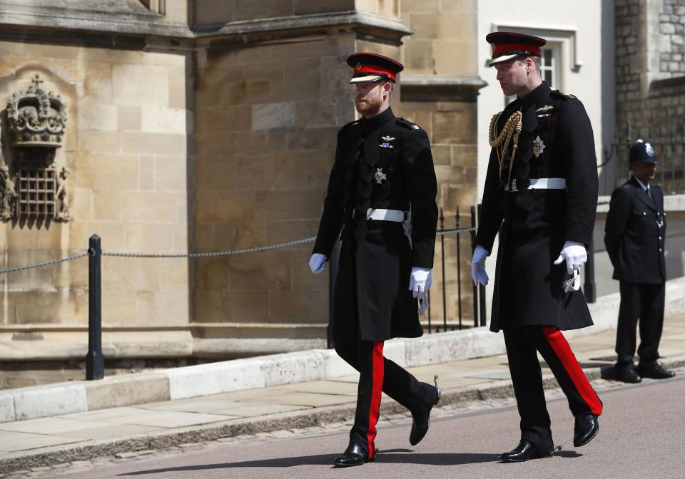 <h1 class="title">Prince Harry and Prince William</h1> <cite class="credit">Photo: Getty Images</cite>