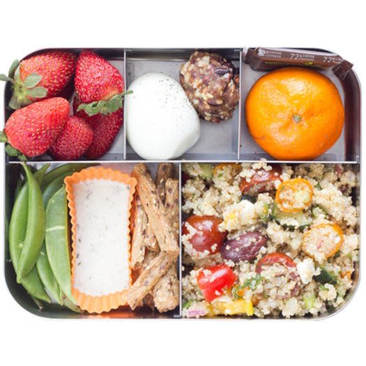 Greek Quinoa Salad Bento