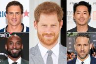 Fatherhood looks good on all of these guys who welcomed babies in 2019, but Prince Harry's dad bod beat out competition from Ryan Lochte, Steven Yeun, Ryan Reynolds and Kobe Bryant.