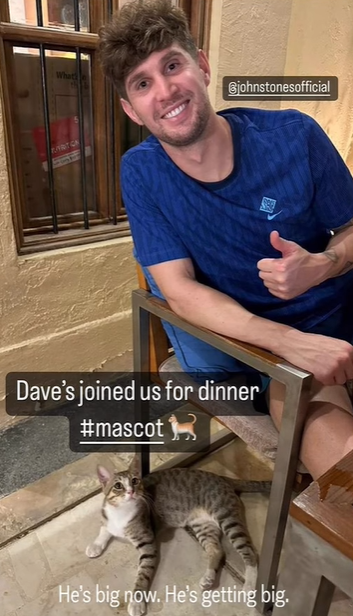 England player John Stones shared Dave's situation on social media.