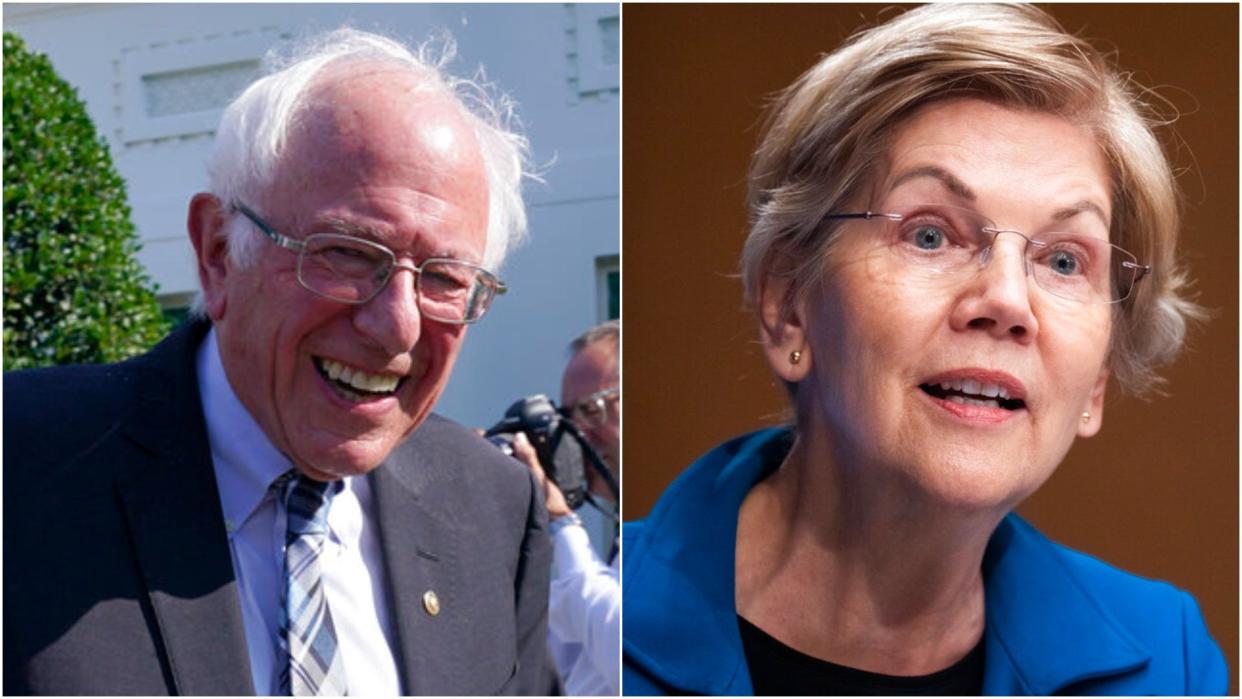 Bernie Sanders Elizabeth Warren