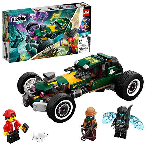 LEGO Hidden Side Supernatural Race Car 70434, Popular Augmented Reality (AR) Ghost Toy, App-Driven Ghost-Hunting Kit, Includes Jack, Vaughn and Shadow-Walker Minifigures, New 2020 (244 Pieces) (Amazon / Amazon)