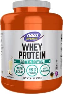 Now Sports Nutrition, Whey Protein Isolate, Creamy Vanilla Powder