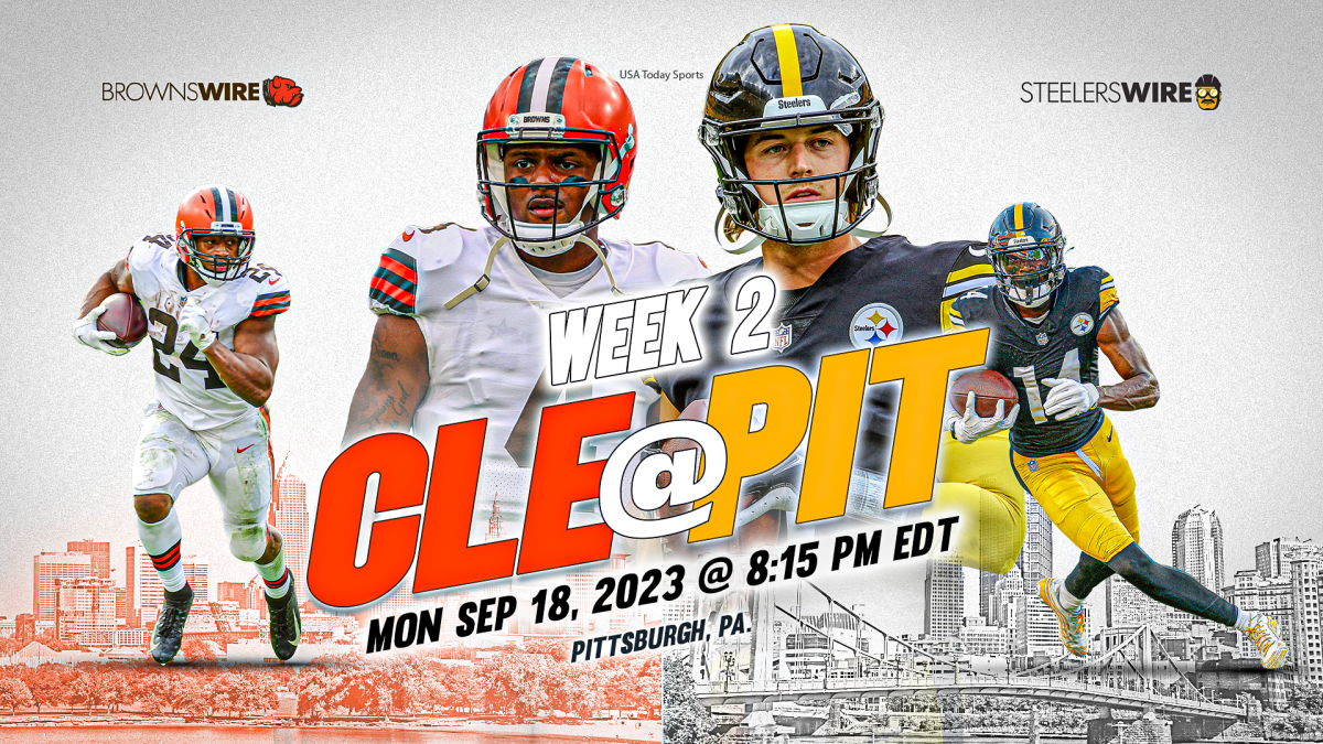 Browns vs. Steelers: How to watch, listen, and stream Week 2 Monday Night  Football clash