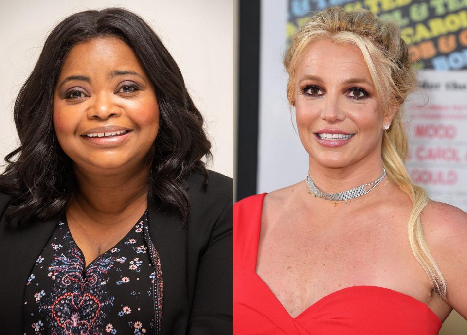 Octavia Spencer and Britney Spears