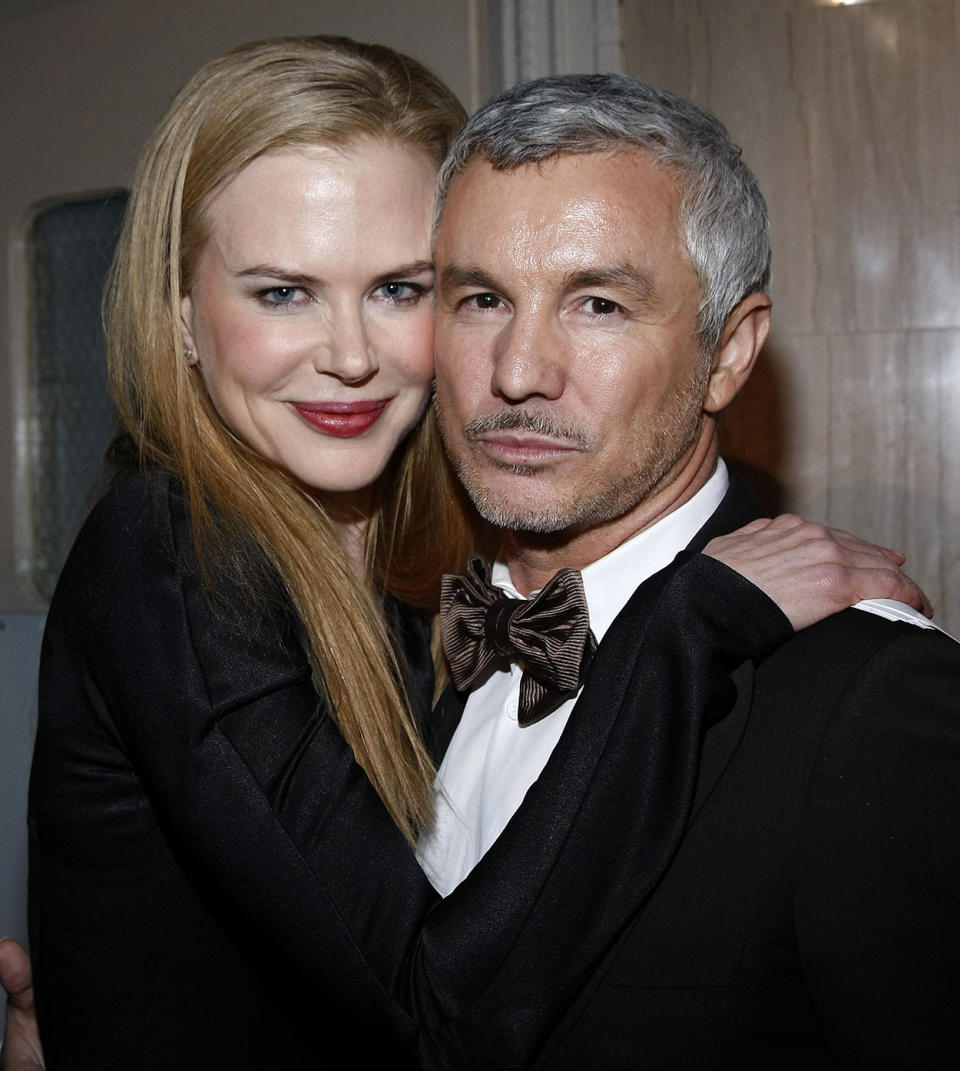 Nicole Kidman with Baz Luhrmann