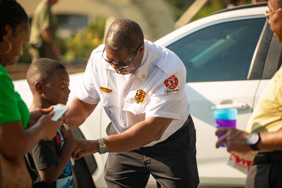 Tallahassee Police Department hosted a free community event for National Night Out at Cascades Park on Tuesday, Aug. 1, 2023.