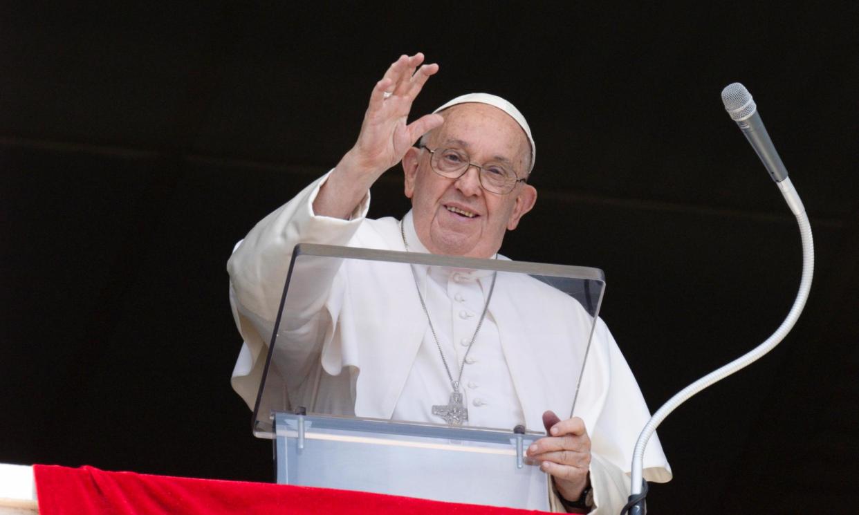 <span>‘Imaginative empathy’ … Pope Francis.</span><span>Photograph: Vatican Media Handout/EPA</span>