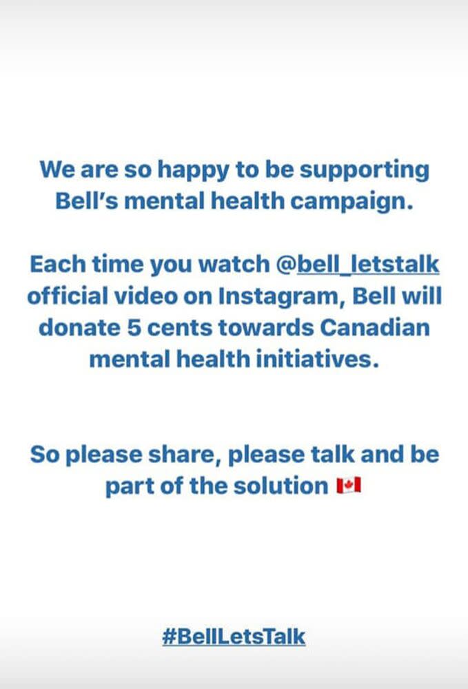 Meghan Markle and Prince Harry support Bell Let's Talk | Sussex Royal/Instagram