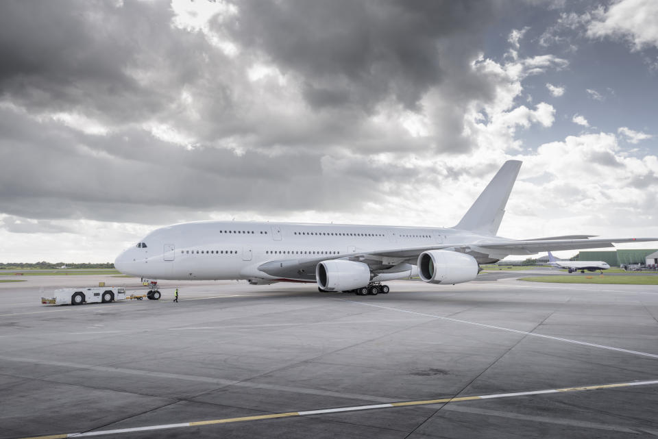 Airbus hat sich für seinen Testflug etwas ganz Besonderes überlegt (Bild: Getty Images)