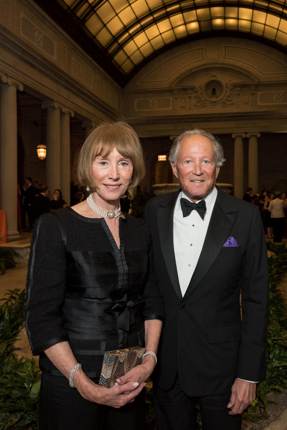 Barbara Reibel and Benefit Committee Member and Trustee James S. Reibel