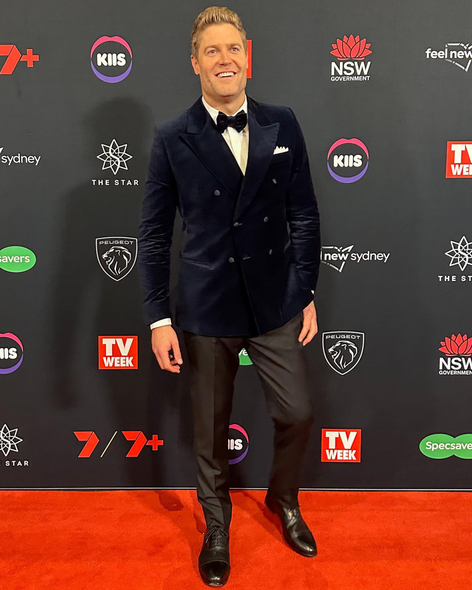 Dr Chris Brown at the 2023 Logies.